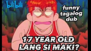 Sakuragi tinawag na gurang si maki😂