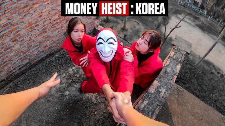 MONEY HEIST KOREA: ESCAPE FROM MAGIC OF LOVE ❤️ vs ANGRY GIRLFRIEND 😠 1.5 (Epic Parkour Chase)