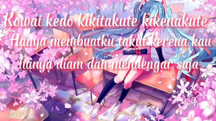 HATSUNE MIKU [GIMME GIMME] LIRIK + BAHASA INDONESIA