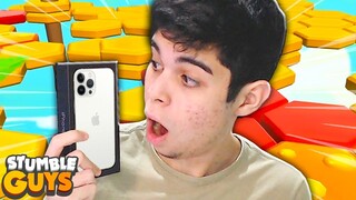 COMPREI O CELULAR MAIS CARO PRA JOGAR STUMBLE GUYS!