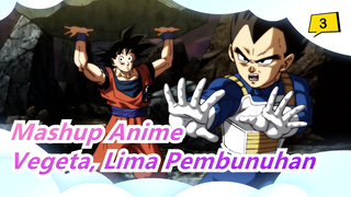 Vegeta, Lima Pembunuhan | Dragon Ball | Pertarungan Di Anime 16 | Mashup Anime_3