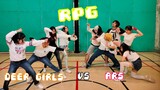 WIBU JOGET BARENG IDOL??!! SoraMafuUraSaka - RPG || Dance cover by ARS ft. Deer Girls