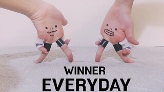 [Tarian Tangan SonyToby] Menari "EVERYDAY" - WINNER dengan satu jari!