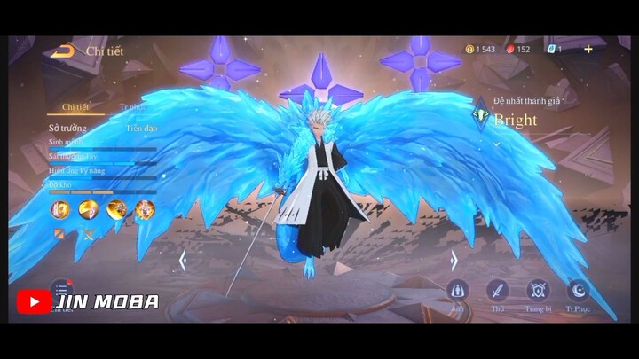 LQMB - Mod Skin Bright Toshiro Hitsugaya Mùa 22 - Jin Moba