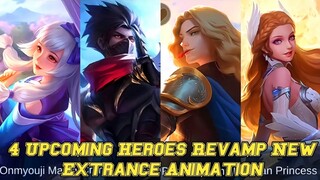 Revamped Hayabusa,Kagura,Odette And Lancelot | Mobile Legends Update