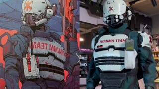 Cyberpunk 2077 Trauma Squad cosplay phiên bản mềm v1.0 cấp phim hiển thị đầy đủ Có lẽ... câu chuyện 