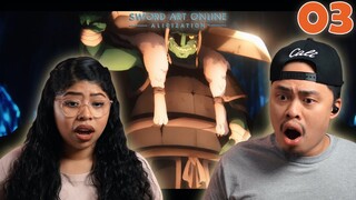 THESE GOBLINS LOOKS SO CRAZY! Sword Art Online Season 3 Episode 3 Reaction