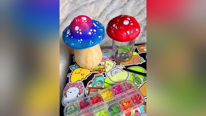 send this to a friend u wanna make them with!🍄🐸 mushroom mushroomjar anime DIY fypシ foryoupage fory