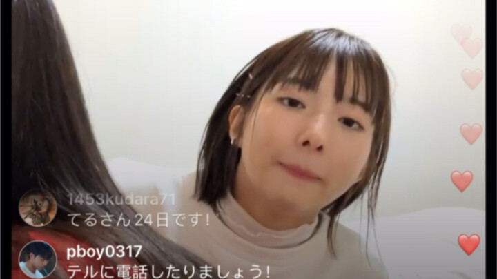 捣宫姬娜与内腾好美1月20日晩上的直播，布莱泽奥特曼女主与女配