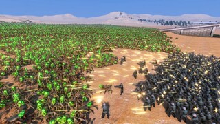 500 Lính Súng Máy Mg42 vs 20.000 Con Nhện Ngoài Hành Tinh - Ultimate Epic Battle Simulator - Tập 5