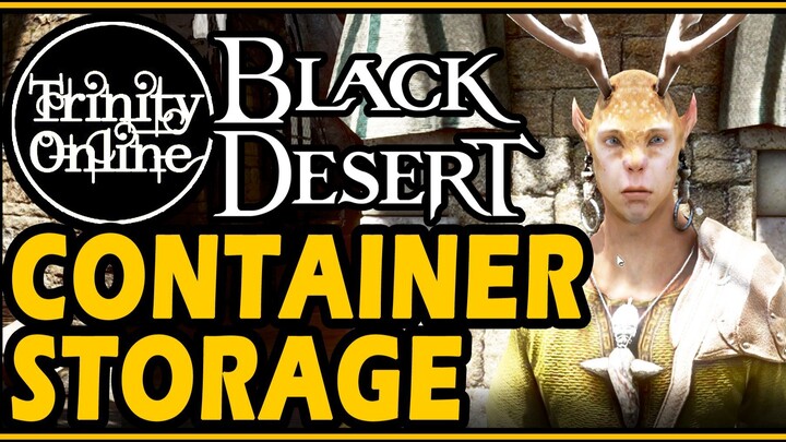 Black Desert CONTAINER TRICK FROM STORAGE NPC HOW TO GET AND USE GUIDE for Beginners new player