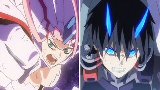 Hiro Becomes a Demon " Darling in the FranXX " Anime scenes