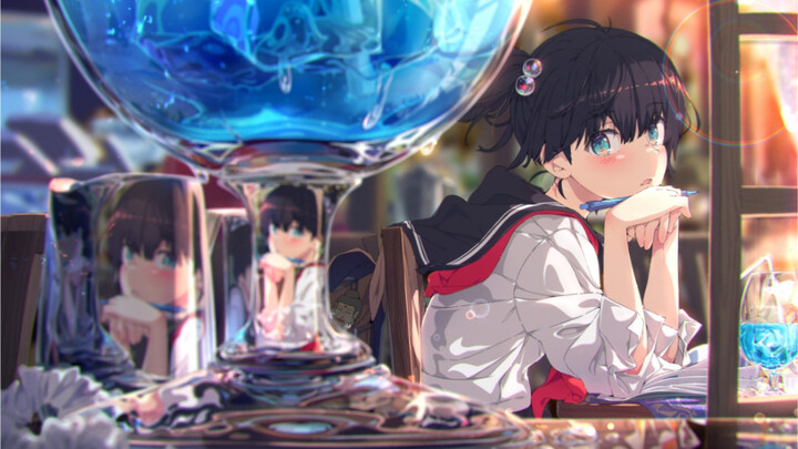 [ใส่หูฟัง] เพลง "VISION" จะพาคุณไปที่ Makoto Shinkai! คุณภาพของภาพมีขีดจำกัด!