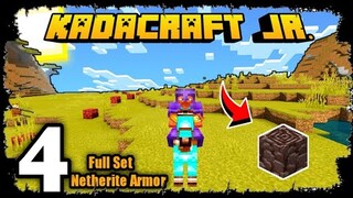 Kadacraft Jr.(4) | Debris Hunt! & Full Set Netherite Armor! | (Filipino Minecraft SMP)