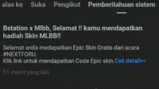 Makasih Bstation buat skin nya🤣🙏