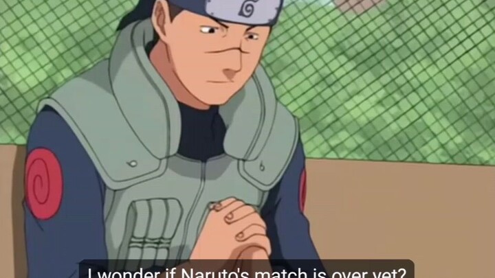 Iruka worrying about his favorite student for 22