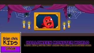 HALLOWEEN MONSTER WORLD | LARVA KIDS | SUPER BEST SONGS FOR KIDS | HALLOWEEN SONG