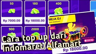 Cara top up di Indomaret atau Alfamart~Cara top up Gems atau membeli Item Game