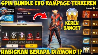 HABISKAN BERAPA DM NIH SPIN BUNDLE KEREN INI !? | REVIEW BUNDLE EVO RAMPAGE UNITED - Free Fire