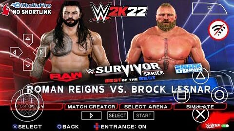DOWNLOAD GAME WWE 2K22 PPSSPP ANDROID OFFLINE BEST GRAPHICS