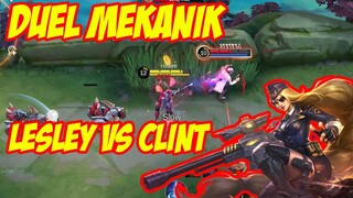 True Damage Lesley VS Physical Damage Clint Siapa Pemenangnya? Mobile Legends | Lesley Gameplay