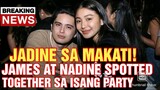 CHIKA BALITA: Nadine Lustre-James Reid spotted together; Netizens react w/ Speculations