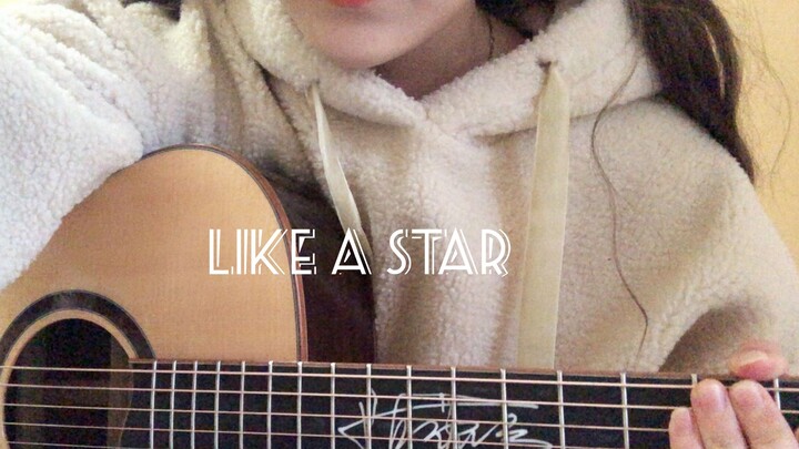 Like a Star guitar cover