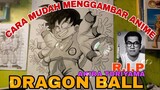 cara mudah menggambar anime dragon ball