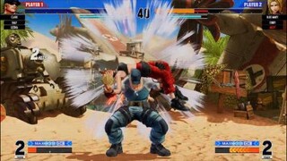 KOF15　チャンピオン　クラーク　投げの鬼　KOFだから出来る投げコンボ