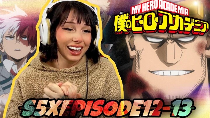 My Hero Academia | 5X12-13 The New Power + Merry Christmas | REACTION