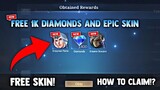 MALAYSIA SERVER! HOW TO GET FREE EPIC SKIN AND 1K DIAMONDS! LEGIT! FREE! | MOBILE LEGENDS 2022