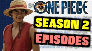 One Piece Live Action Season 2 Episode Order Revealed