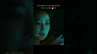 Her mother-in low  framed her for a murder 🚫  bitter sweet hell🔥#bittersweethell #newkdrama2024