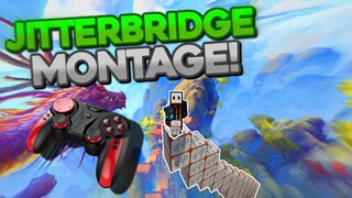 Skywars Jitter Bridge Montage! | Hyperlands |MCPE//Controller gameplay