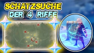 VERSTECKTE Truhe! Schatzsuche der 4 Riffe! Goldapfelarchipel | Genshin Impact 2.8 | deutsch