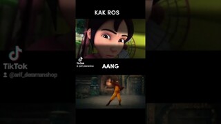 KAK ROS MODE AVATAR #kakros #upinipin #aang #avatarthelastairbender #short #foryou