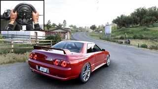 800HP Nissan Skyline R32 GTR | Forza Horizon 5 | Steering Wheel Gameplay