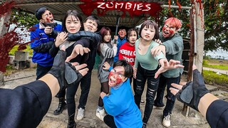 Zombie Parkour Escape POV: 특수부대가 좀비가 되다 - 좀비 주택 || Ep.1 Zombie Escape [Parkour POV]