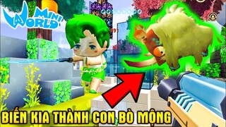 MiniWorld | Biến KiA Thành Con Bò Mộng Bị Vamy Dí Chạy Cong Đít | Vamy Trần (w/KiA Phạm)