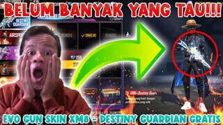 BURUAN..!! CARA MENDAPATKAN SKIN EVO GUN XM8 DESTINY GUARDIAN FREE FIRE TERBARU 2020 HARI INI GRATIS