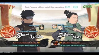 Shisui uchiha vs Shikamaru 🥶🔥👥 Game Naruto terbaru Storm 4 ninja conection