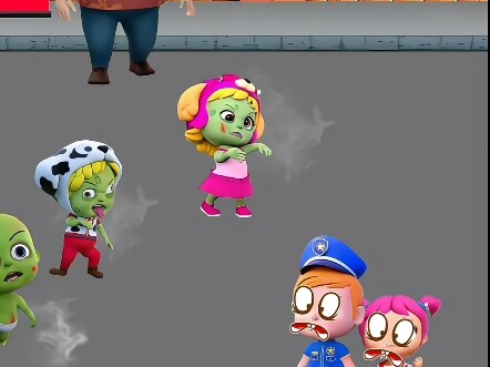 Who will save these little zombies?
