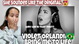 Bring me to life - Violet Orlandi - Evanescence || Filipina reacts