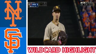 Padres vs Mets Highlight Full HD 08-Oct-2022 | MLB Post Season Game2 - Part 1