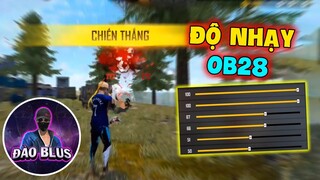 [ Free Fire ] Test độ nhạy OB28 Bluestack 5 đạn ghim đầu auto headshot | Đào Blus FF