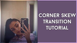 corner skew transition for after effects