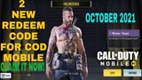 *October 2021* Call Of Duty Mobile New Redeem Code | Cod Mobile Redeem Code Garena