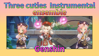 Three cuties Instrumental ensemble