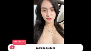 Mau bobo dulu ya. kamu mau temanin