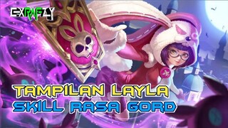 Angela Si Waifu Overpower Dari Game Donghua Honor Of King❗Tampilan Layla Skill Gord⁉️🗿